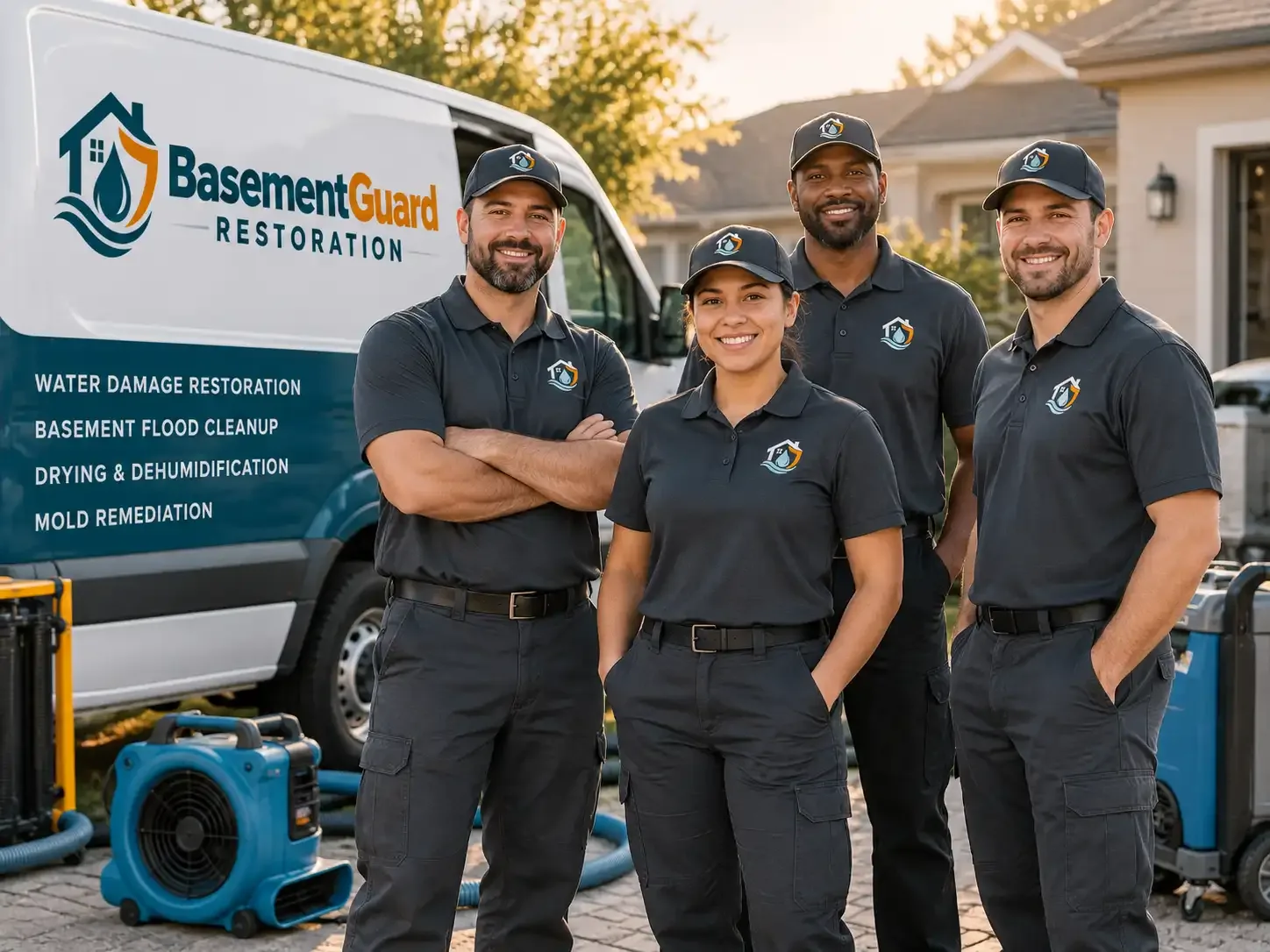 Basement Water Damage Restoration company in Bunch, OK